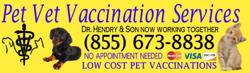 Pet Vet Vaccination Services