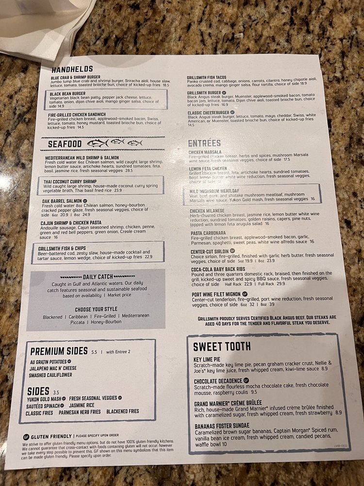 Grillsmith Wesley Chapel, Wesley Chapel Menu, Reviews (458), Photos