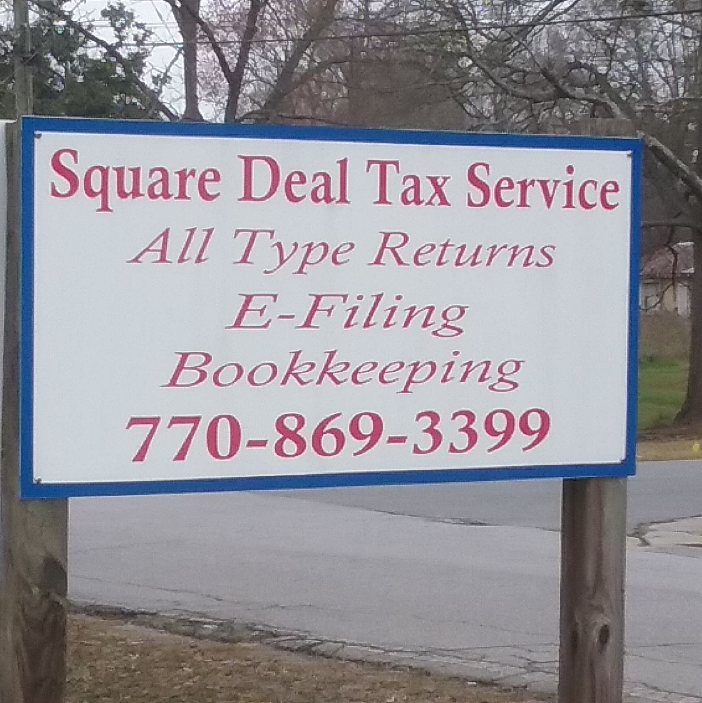 Square Deal Tax Services 6115 Banks St, Lula Georgia 30554