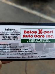 Beto's X-pert Auto Care