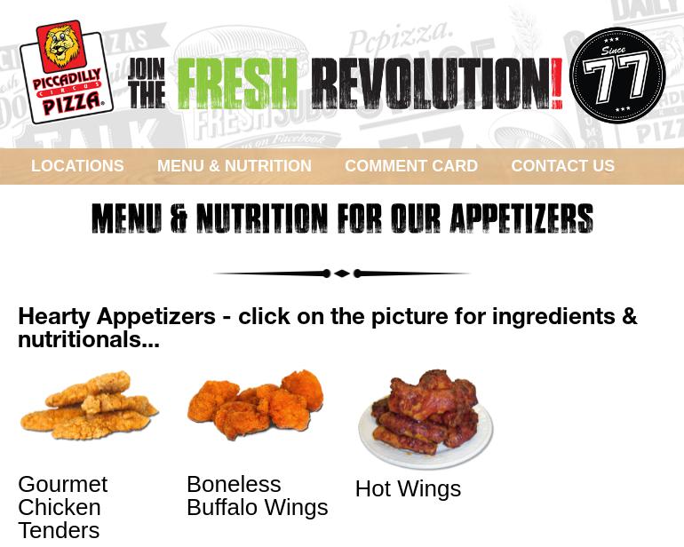 Piccadilly Circus Pizza 411 13th St S, Humboldt