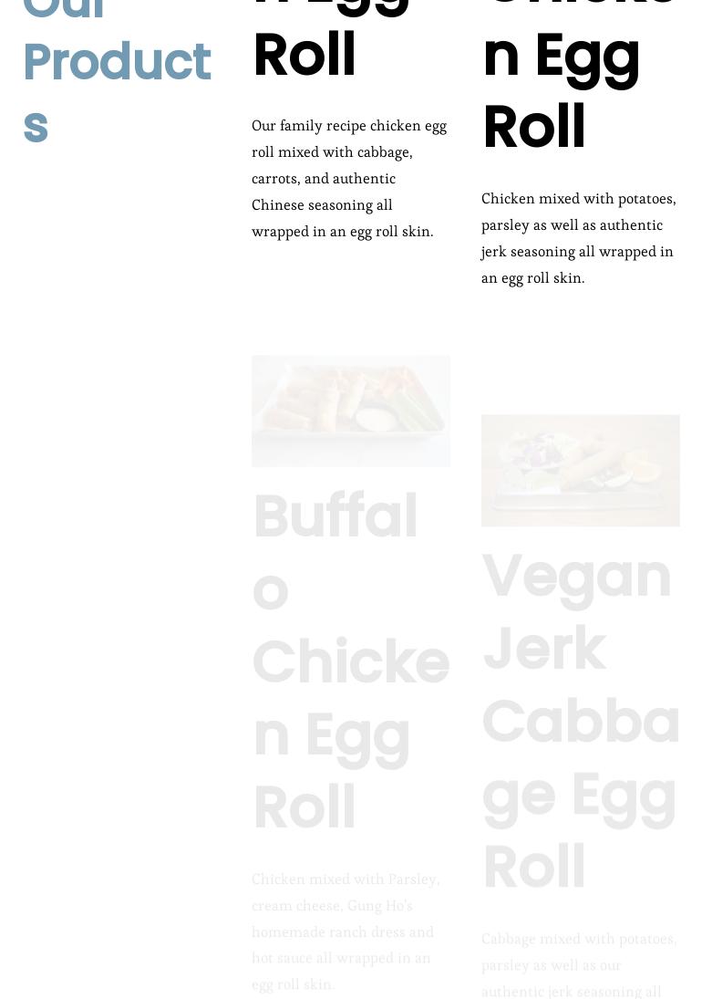 Gung Ho Corporation Menu