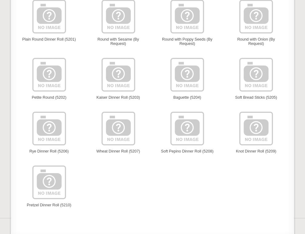 Marconi Baking Co Menu