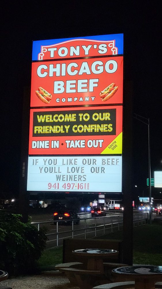 Tony's Italian Beef