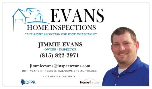Evans Home Inspections 501 N Vermillion St, Lexington Illinois 61753