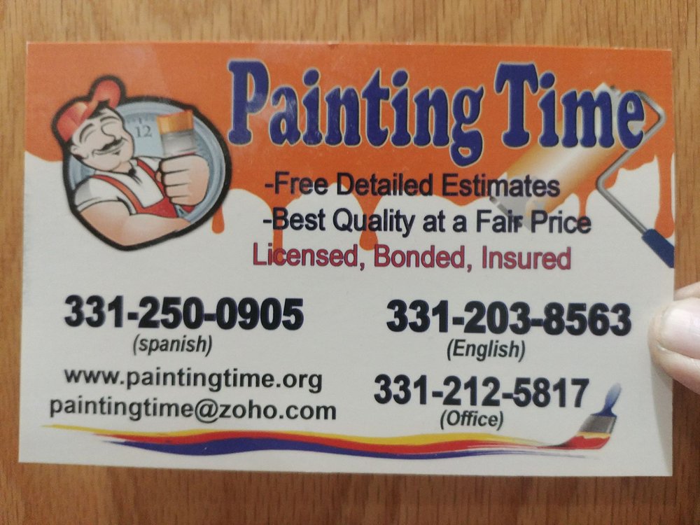 Painting Time Inc. 0000 1870, Montgomery Illinois 60538