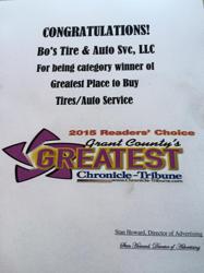 Bo's Tires & Auto Service Auto Care Service Center