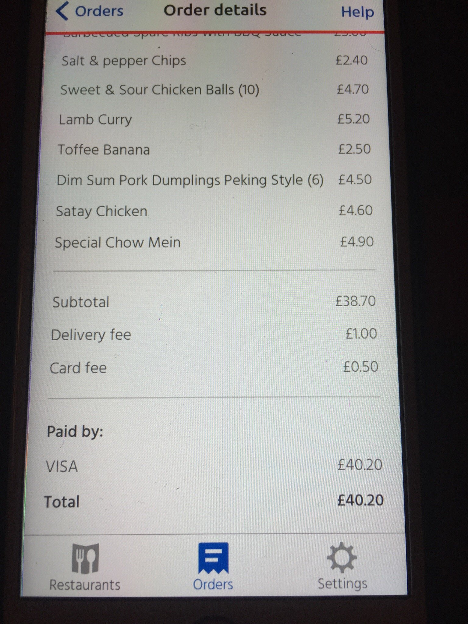 Ba Fu Chinese Restaurant Menu