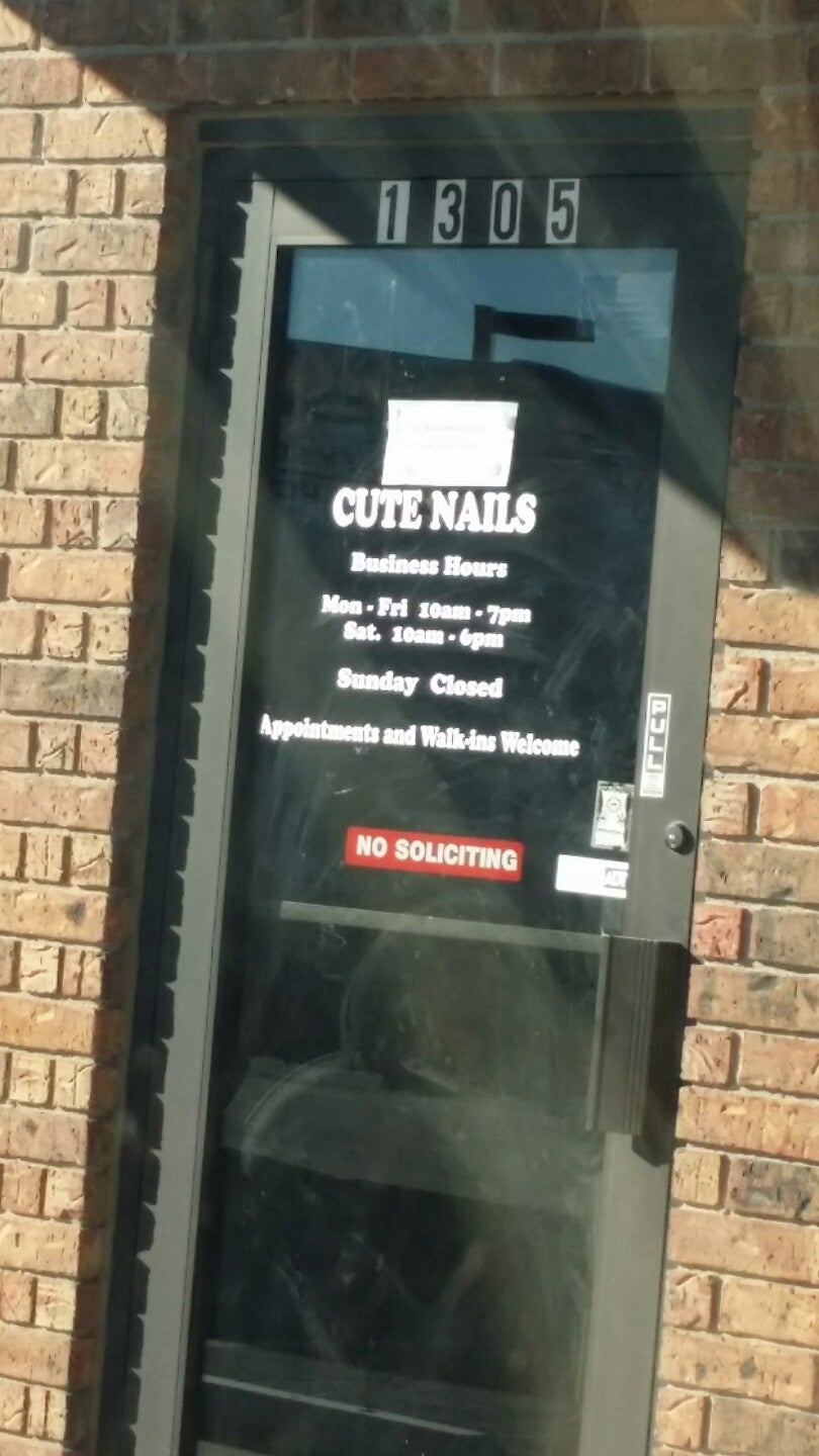Cute Nails 1305 N Rose Hill Rd, Rose Hill Kansas 67133
