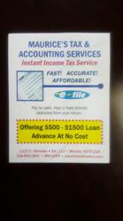 Maurice's Taxes & Accounting Services