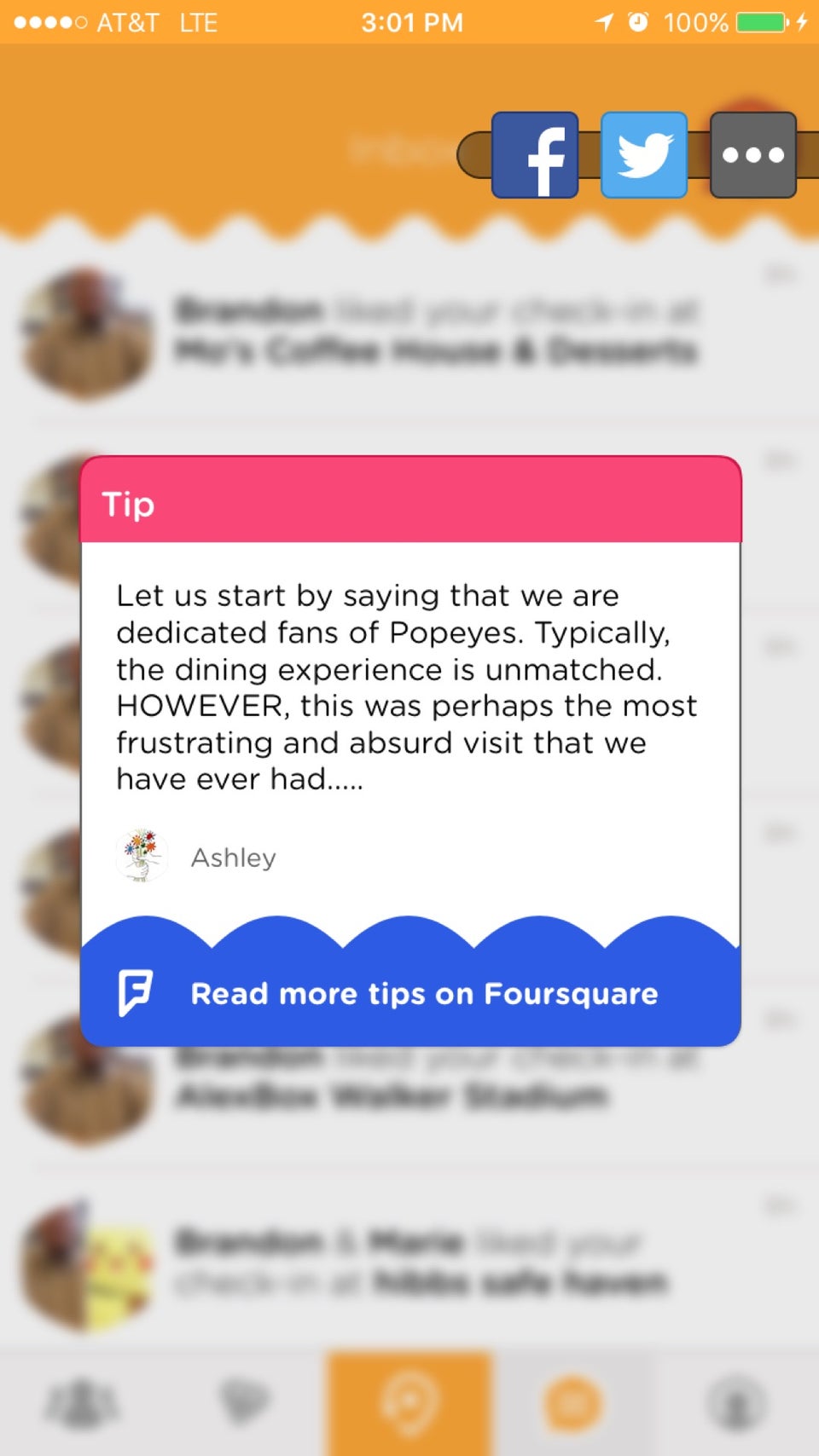Photo credit: foursquare