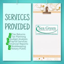 Sea Green Bookkeeping and Taxes Inc.