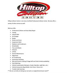 Hilltop Collision Center