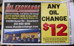 The Oil Exchange west dearborn