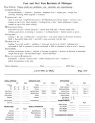 Foot and Heel Pain Institute Of Michigan