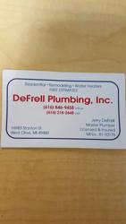 Defrell Plumbing Inc