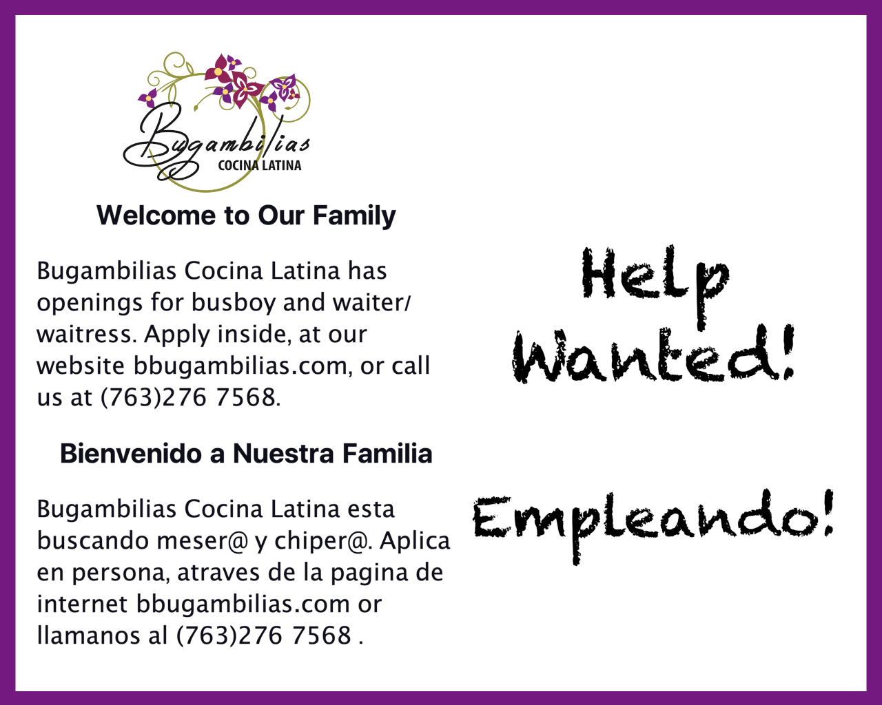 Photo credit: facebook