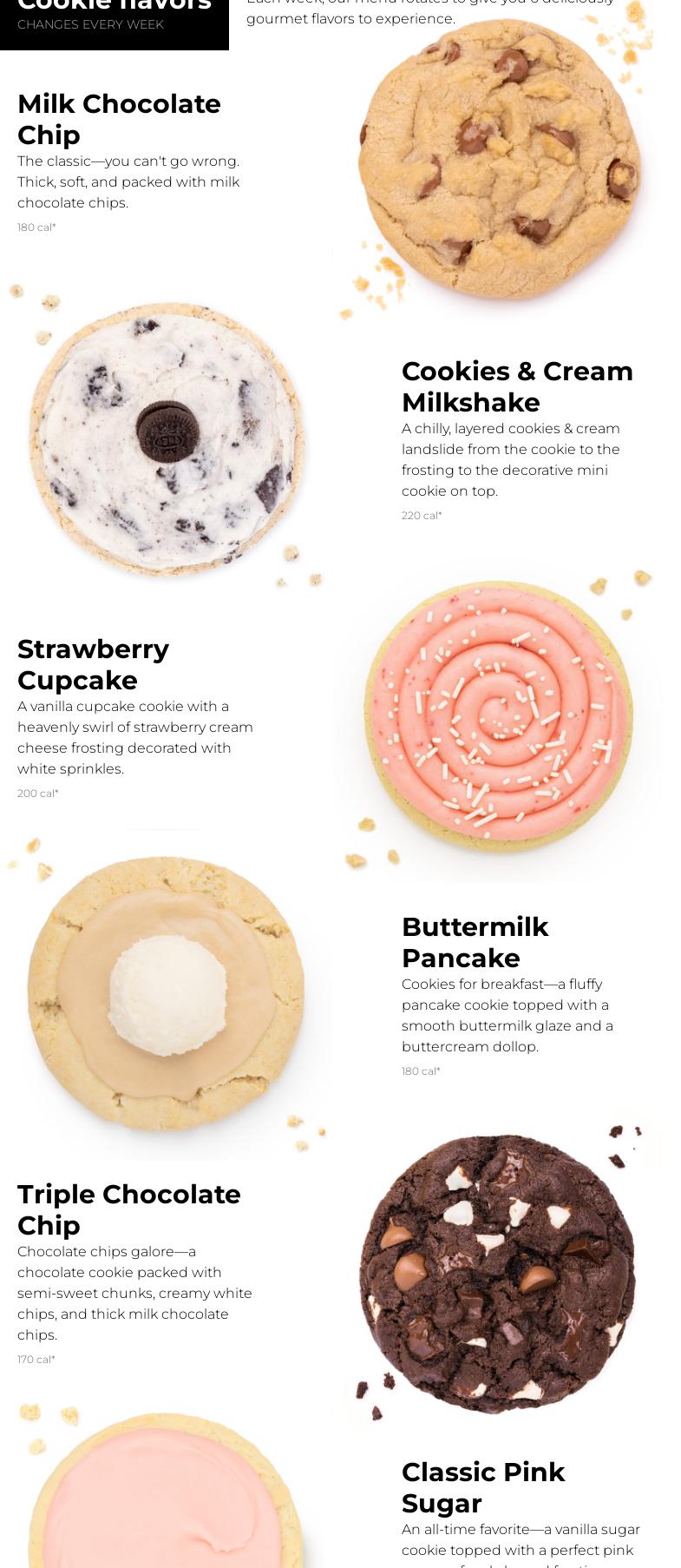 Crumbl - Flowood Menu