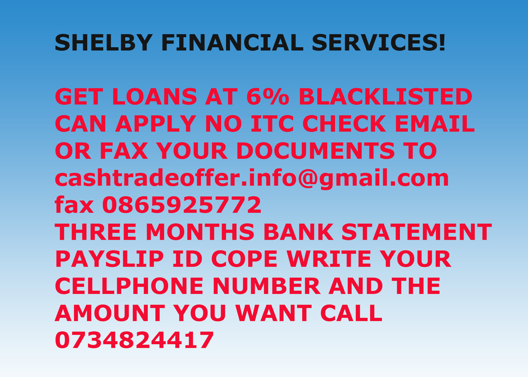 Shelby Financial Services 304 E 2nd Ave, Shelby Mississippi 38774