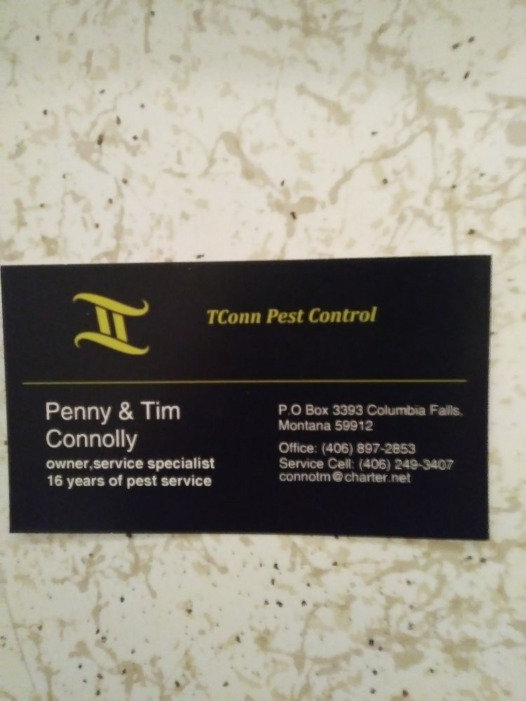 TConn Pest Control LLC 555 C St E N, Columbia Falls Montana 59912