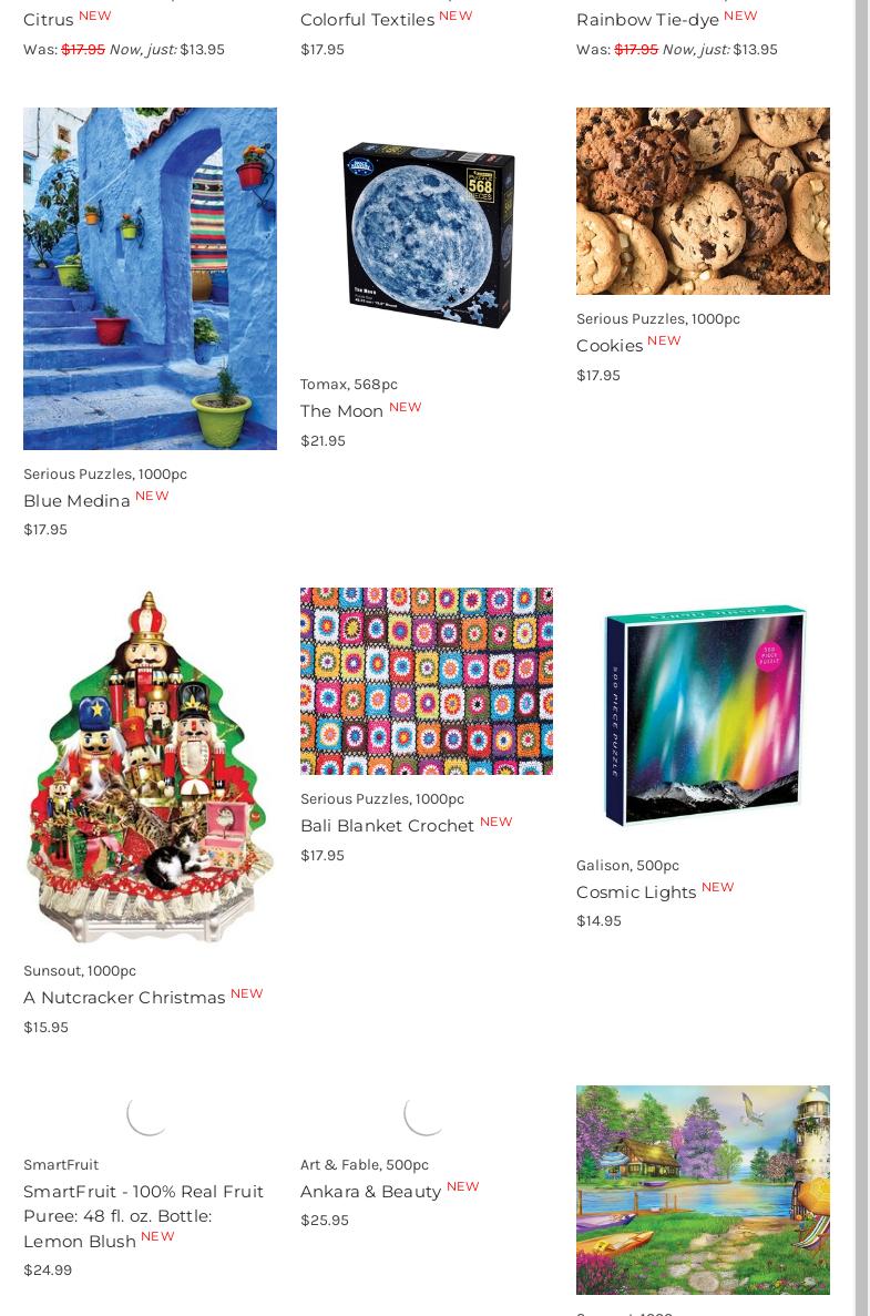 SeriousShops.com Menu