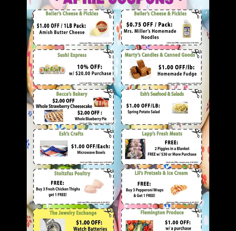 Stoltzfus Seafood & Salads Menu