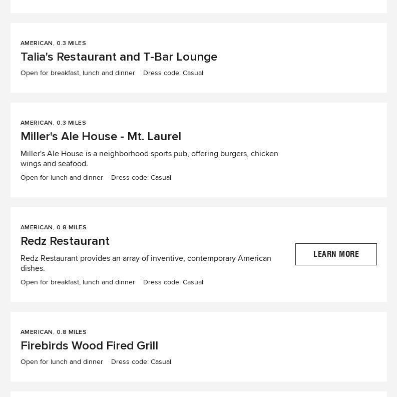 555 Chophouse And Bar Menu