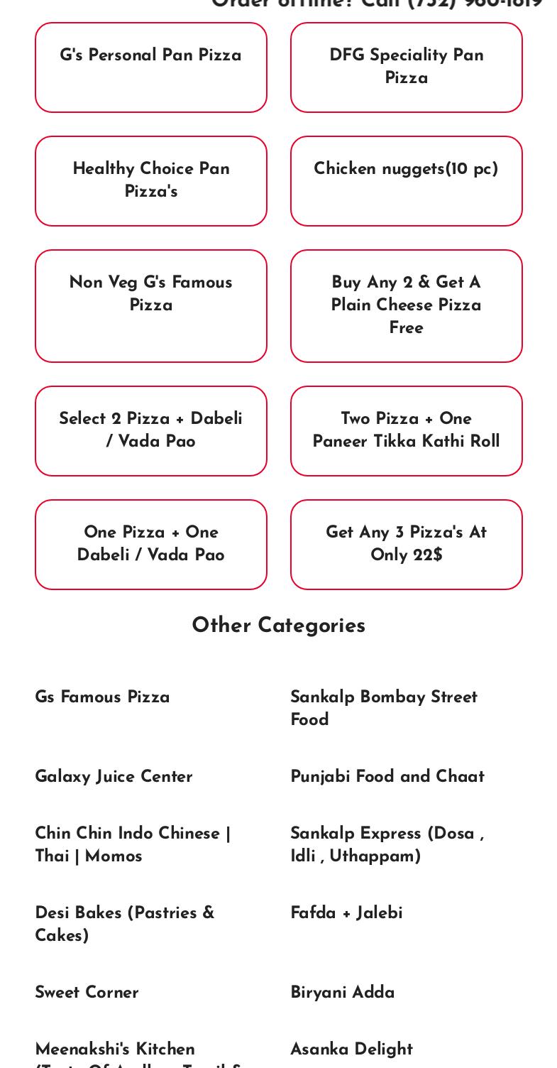 IDLYS @ Somerset Menu