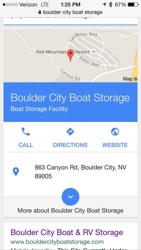Boulder City Boat Storage