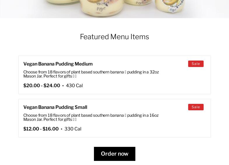 Simply Southern NYC Menu