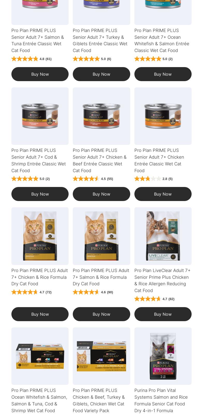 Nestlé Purina - Dunkirk, NY Menu