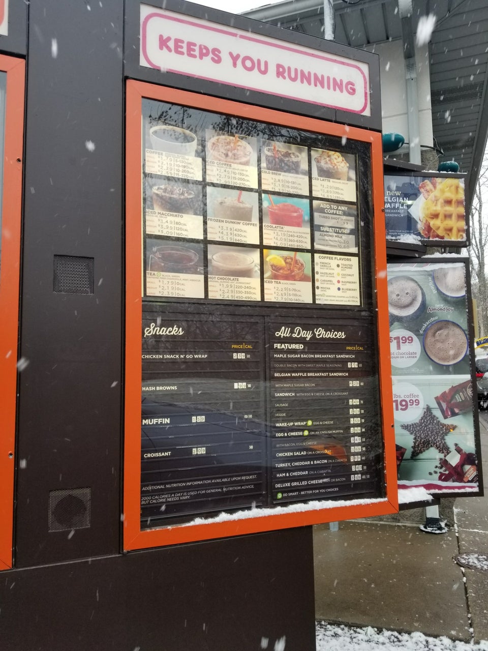 Dunkin' Menu