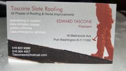 Tascone Slate Roofing