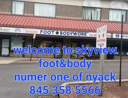 Foot Body massage number one of nyack