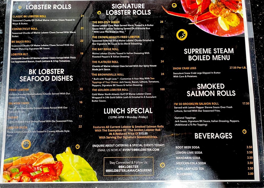 QB Lobster House, Queens Menu, Reviews (48), Photos (38) Restaurantji