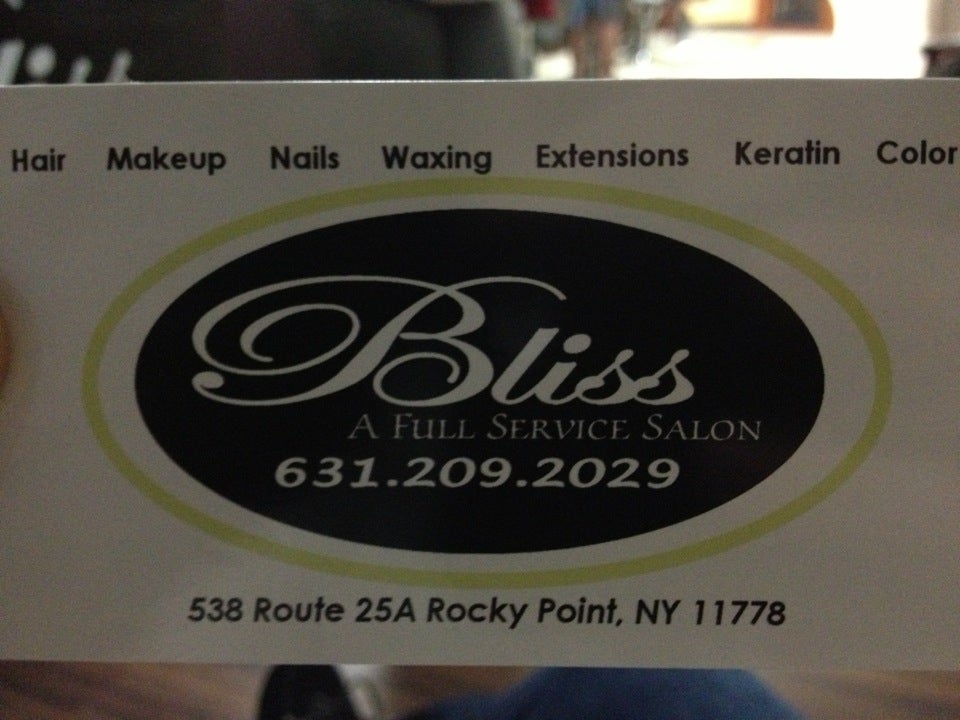 Bliss Salon 29 Rocky Point Yaphank Rd #6, Rocky Point New York 11778
