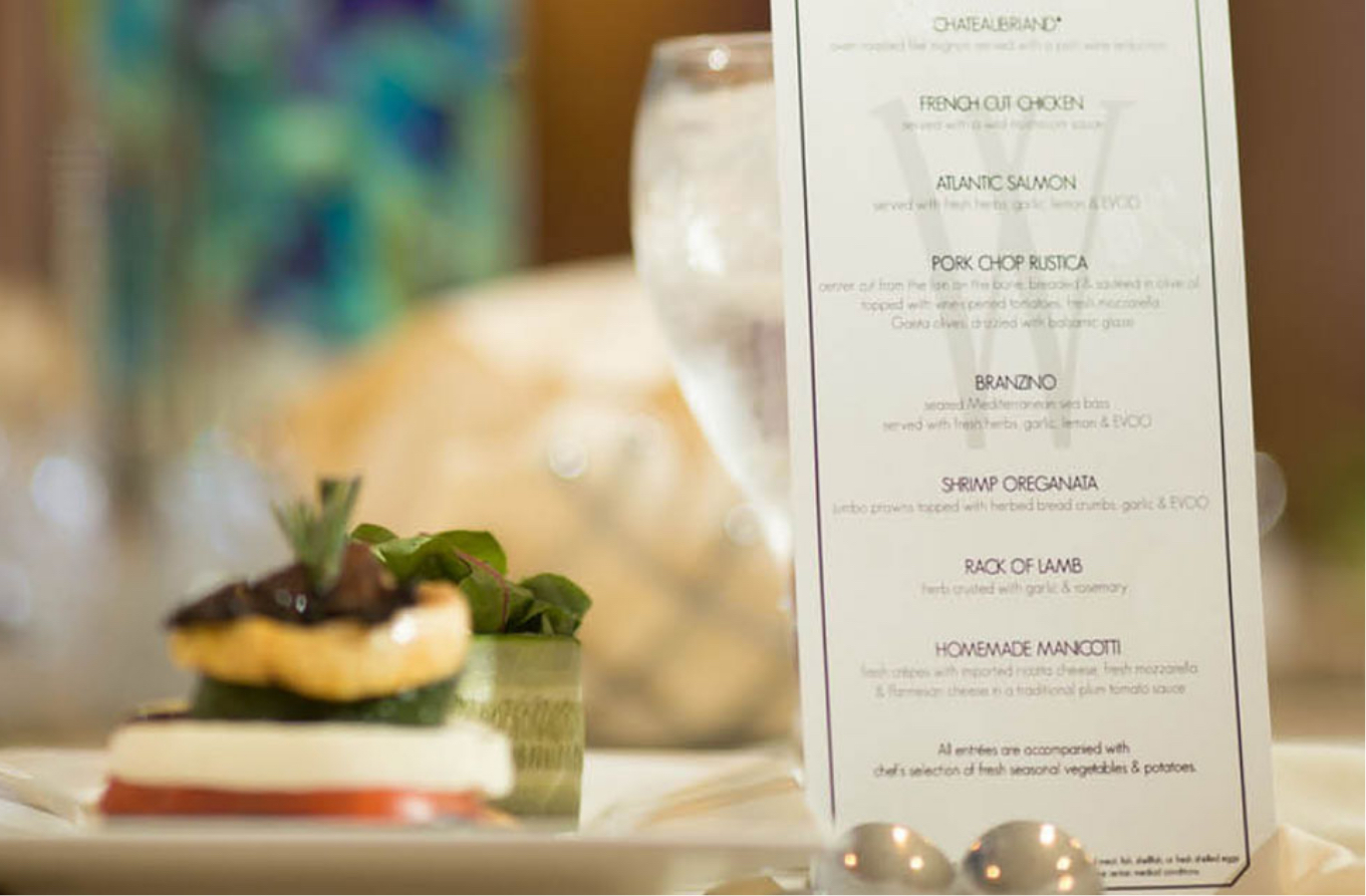Watermill Caterers Menu