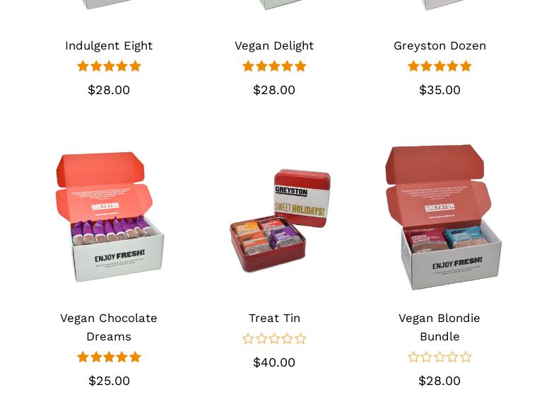 Greyston Bakery Menu