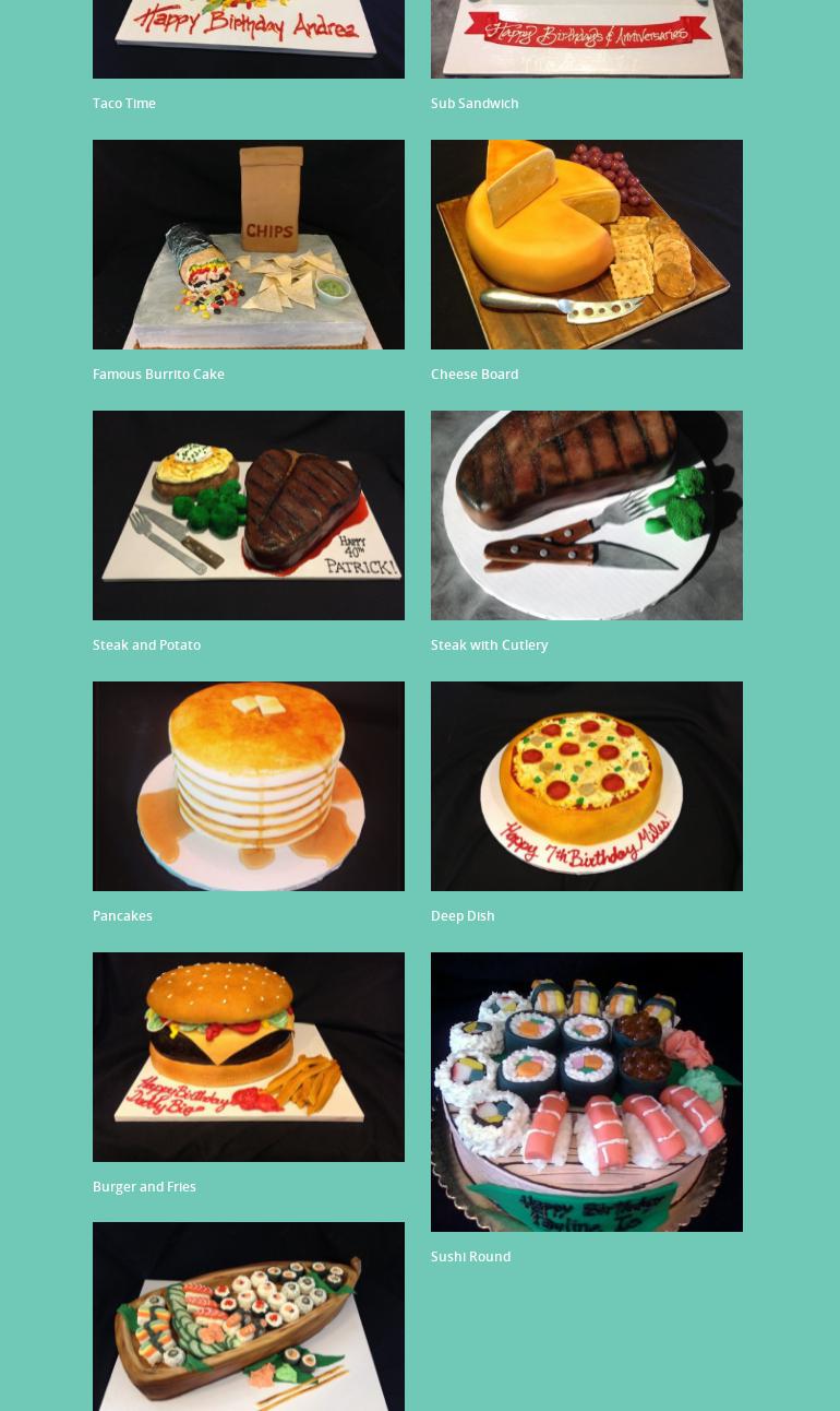 Short North Piece of Cake Menu