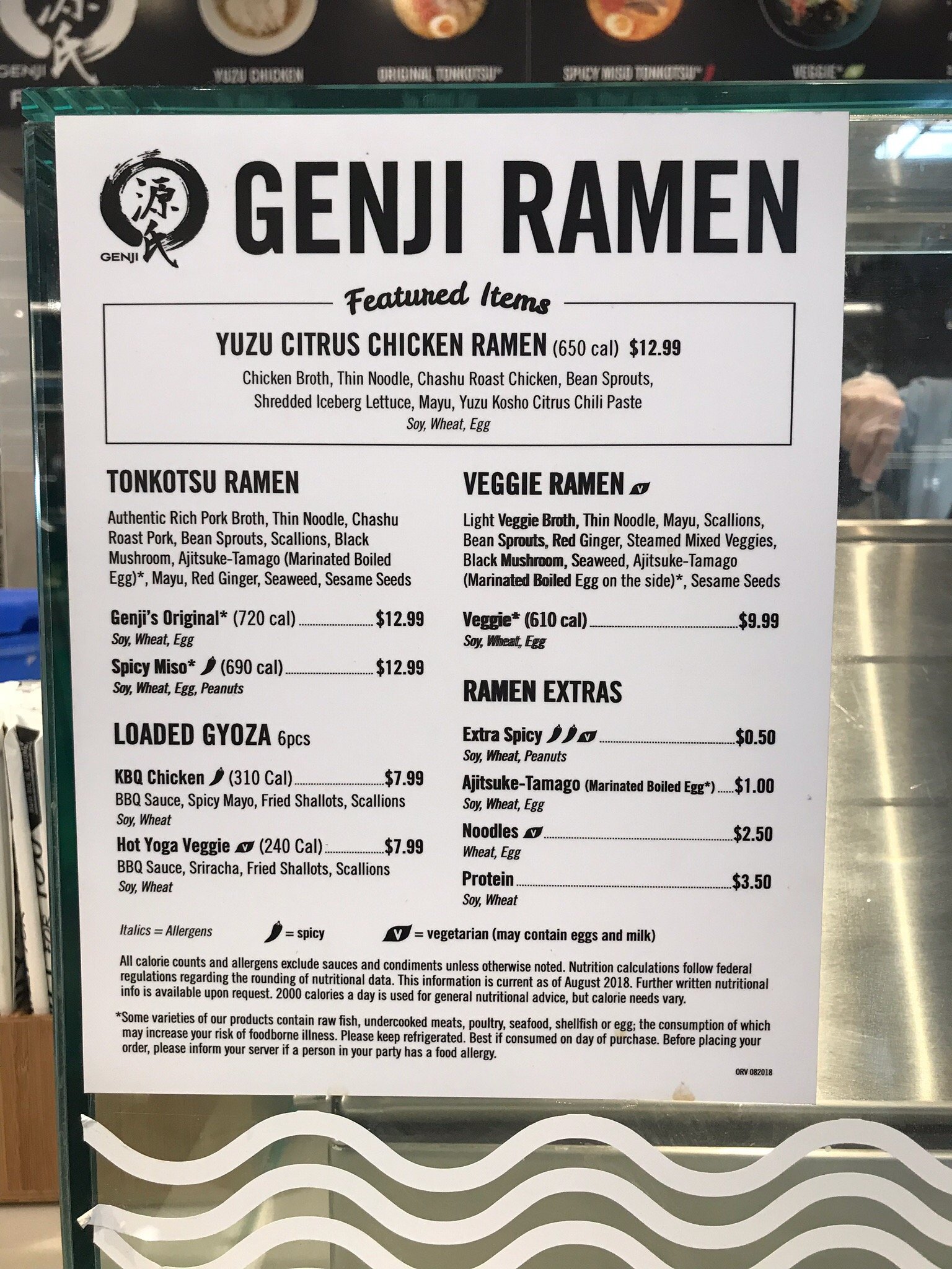 Market Burger Menu
