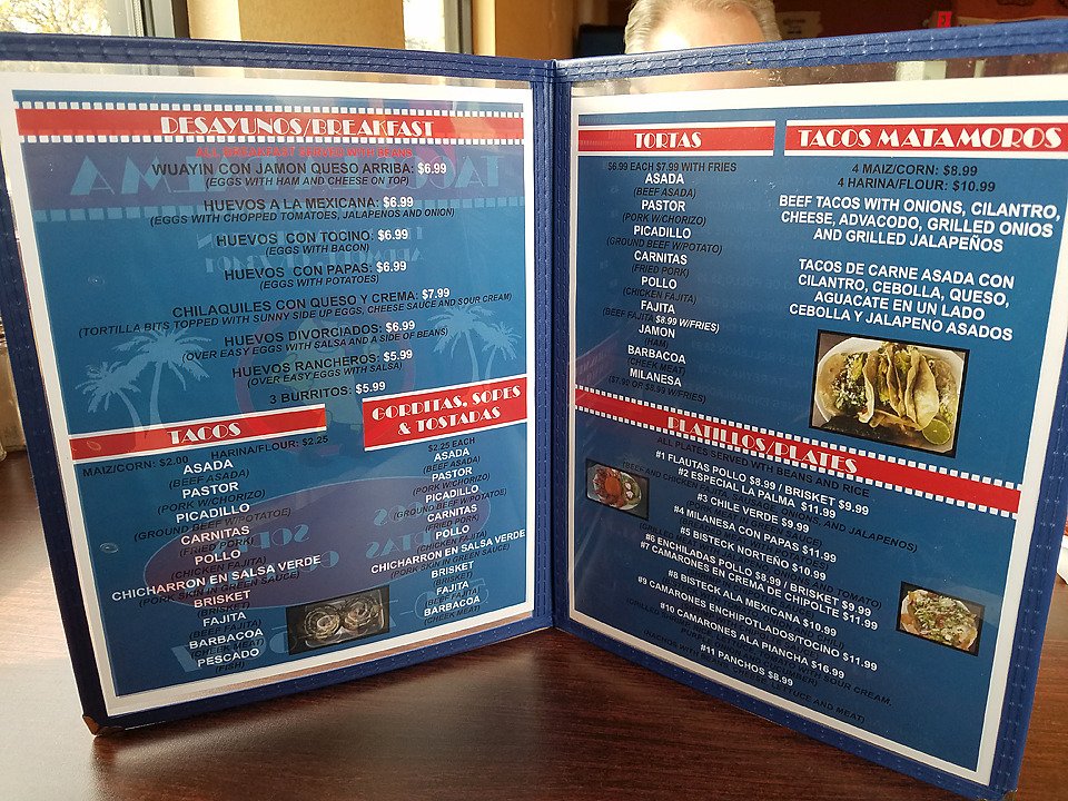 Las Campas Taco Truck Menu