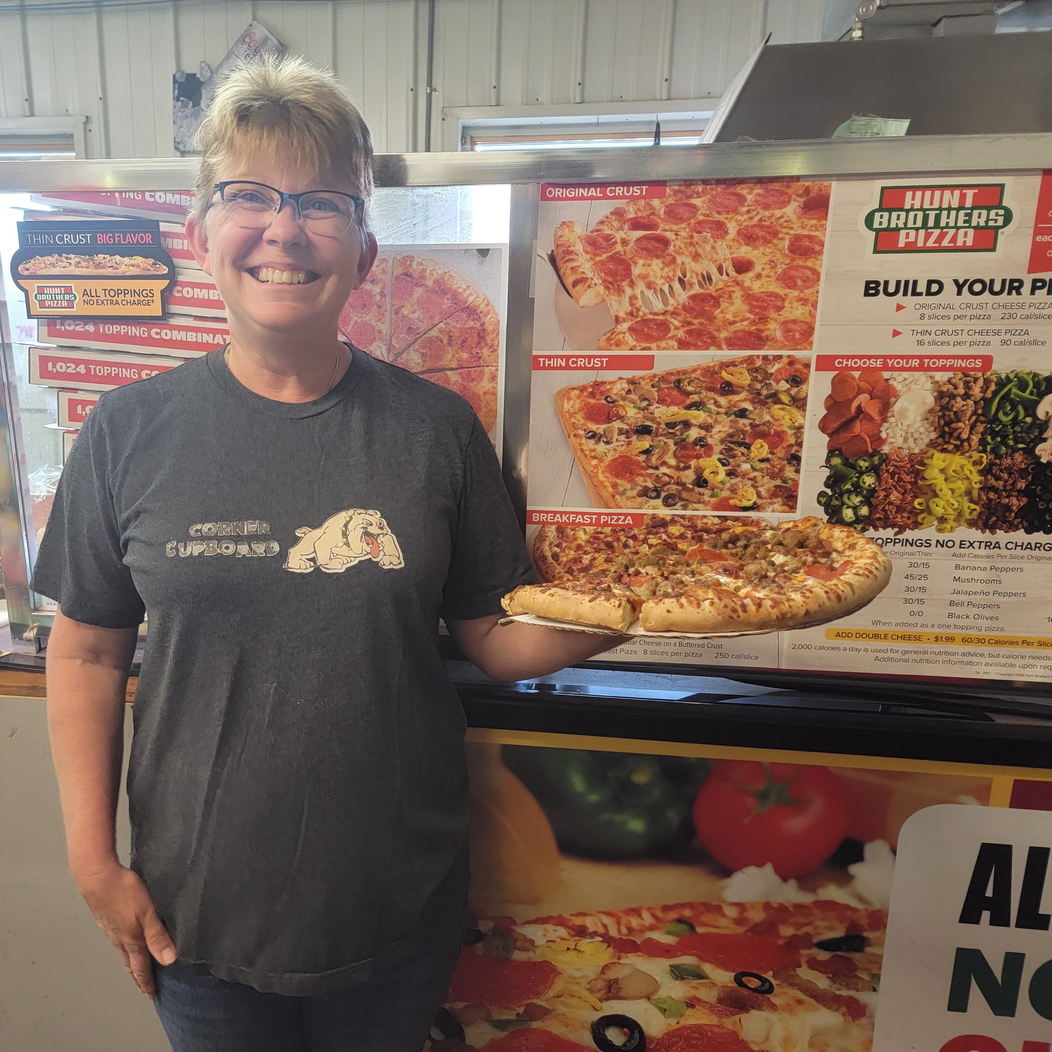 Hunt Brothers Pizza Menu