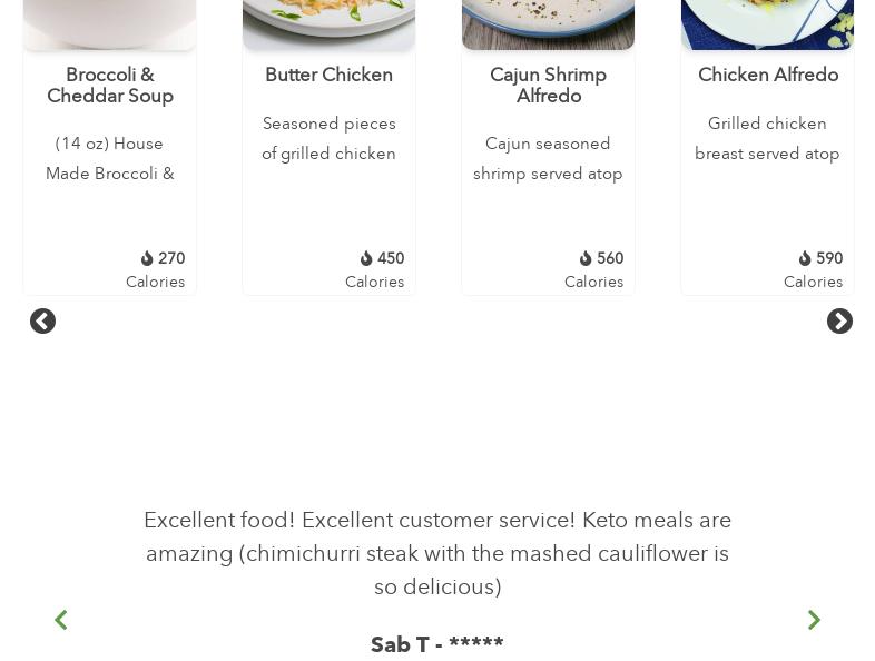 Macro Foods London Menu