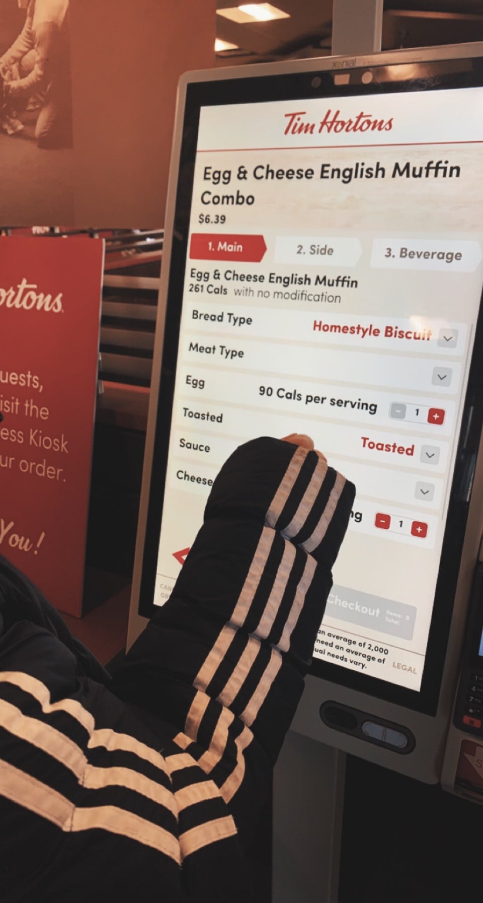 Tim Hortons Menu