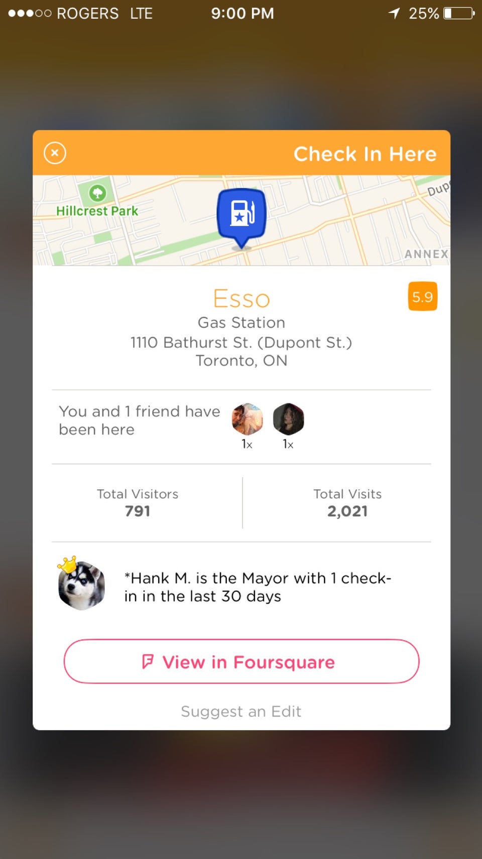 Photo credit: foursquare