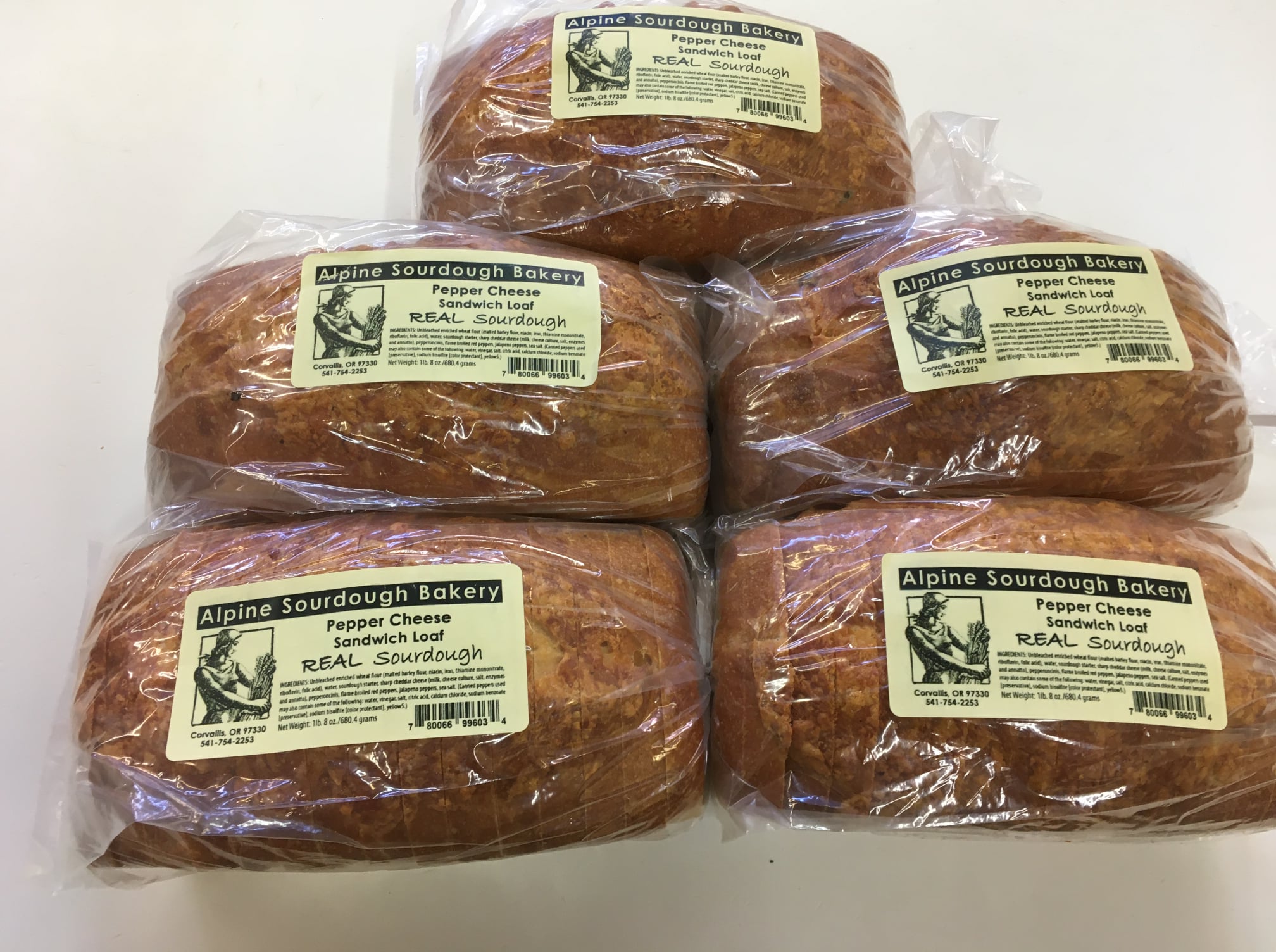 Alpine Sourdough Bakery Menu