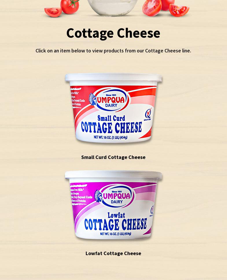 Umpqua Dairy Products Co Menu