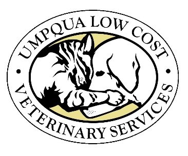 Umpqua Low-Cost Veterinary Services 1000 W Central Ave, Sutherlin Oregon 97479