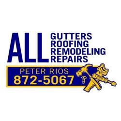 All Gutters & Roofing By Peter J. Rios