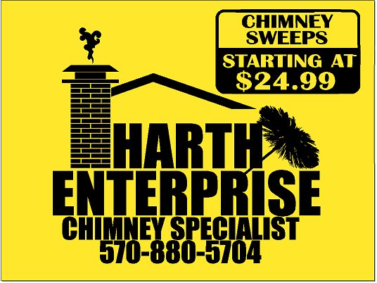 Harth enterprise chimney specialist 129 E Grand St, Nanticoke Pennsylvania 18634